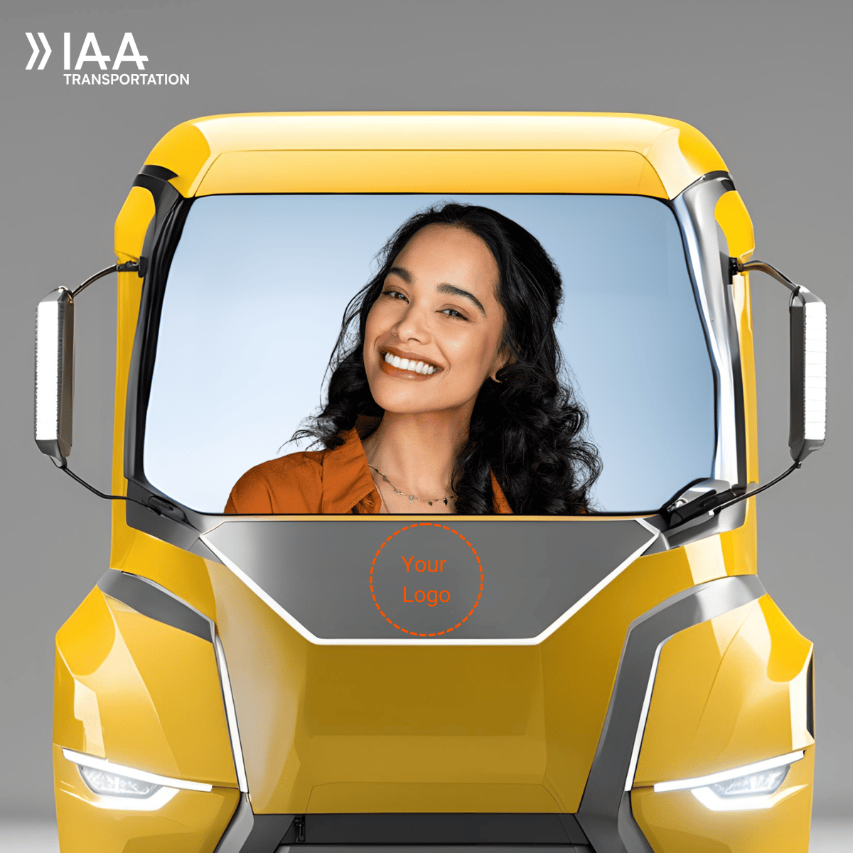 Custom IAA Selfie cam frame